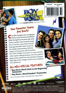 <span class=keywords><strong>Boy</strong></span> Meets World: La Collezione Completa Stagioni 1 - 7 (DVD, 2013, Set da 22 Dischi) Serie <span class=keywords><strong>TV</strong></span> Film DVD - Product Image 3