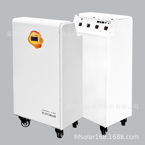 แบตเตอรี่สำรองพลังงานบ้านแบบแยกส่วน 18 กิโลวัตต์ชั่วโมง LiFePO4 51.2V ระบบโซลาร์เซลล์ออฟกริด สามารถต่อพ่วงกันได้ พร้อมพอร์ต Rs485 - Product Image 1
