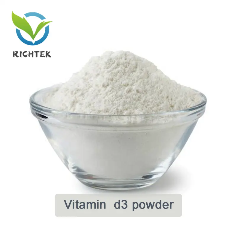 ויטמין d3 אבקת cholecalciferol צמח מבוסס ויטמין d3 אבקת 100000iu טבעוני ציפוי חומר VD3 microencapsulated אבקה