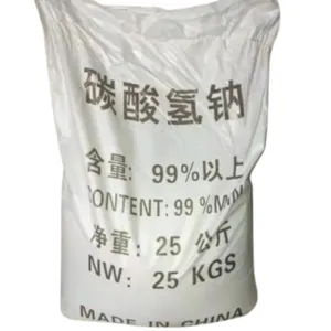 Preço de bicarbonato de sódio para fazer sabão, fábrica de cinzas de soda densas 99% min