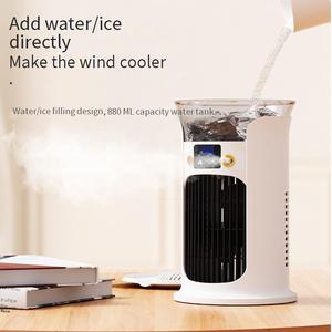Ventilador de pulverización, Enfriador de aire personal, acondicionador, ventilador de refrigeración, aire de agua para uso en la habitación del hogar - Product Image 2