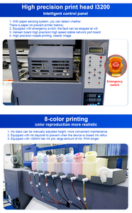 ZYJJ 8 Color Impresora De <strong>Sublimation</strong> Industrial <strong>Digital</strong> Direct Inkjet Large Format Dye <strong>Sublimation</strong> Printer <strong>Printing</strong> <strong>Machine</strong> - Product Image 4