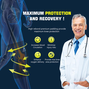 Genouillères de volley-ball avec coussin de haute protection pour volley-ball, course à pied, nettoyeur de maison, travailleur, haltérophilie, danseur - Product Image 3