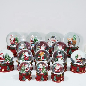 Produits de Noël 2023 à succès, décoration de table, globe à neige de Noël, bonhomme de neige, polo aquatique - Product Image 1