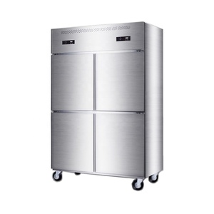 Refrigerador Comercial Vertical de Acero Inoxidable de 4 Puertas, Refrigerador Grande de 4 Puertas Q1.0L4D para Uso Comercial - Product Image 1