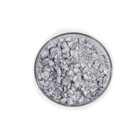 Pâte d'aluminium argentée à base de solvant, effet feuille d'argent, structure Silver Dollar, 70% de pigments non volatiles, pigment de revêtement pour cuir