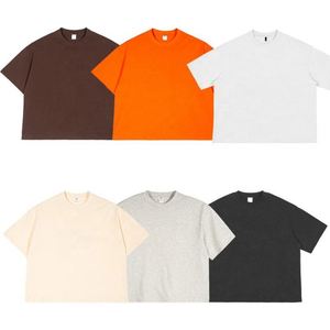 Camiseta de Hombre 100% Algodón, Corte Holgado, Peso Pesado 240g, Manga Corta, Ecológica - Product Image 3