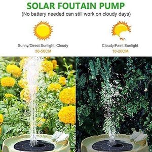 Fuente Pequeña de 1.4W con Energía Solar para Peceras, Estanques y Jardines, Cascada Decorativa para <span class=keywords><strong>Piscinas</strong></span>, en Oferta - Product Image 3