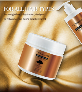 Label OEM Traitement réparateur de <span class=keywords><strong>cheveux</strong></span> Huile d'argan <span class=keywords><strong>Masque</strong></span> capillaire de 500ml - Product Image 6