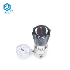 Regolatore di <span class=keywords><strong>Gas</strong></span> a Diaframma Monostadio di Alta Qualità Montabile su Pannello con Connessione 1/4 NPT in Acciaio Inossidabile - Product Image 2