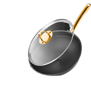 Sartén Antiadherente <span class=keywords><strong>de</strong></span> <span class=keywords><strong>Titanio</strong></span> Puro Personalizada, Sin Recubrimiento, Diseño Moderno, Sartén para Saltear para Cocina, Cocina <span class=keywords><strong>de</strong></span> Inducción, Estufa <span class=keywords><strong>de</strong></span> Gas - Product Image 6