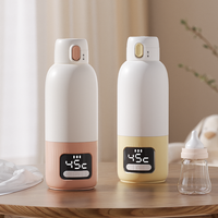 Portable 500ml BPA-Free Milk Warmer with Dual-Mode Instant Boil Technology Auto-Ejection Formula Container USB Plug New Design
