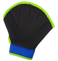 Sports nautiques flexibles personnalisés Aqua gants de natation néoprène palmé pagaie gants de natation pour le corps embarquement Fitness eau aérobic