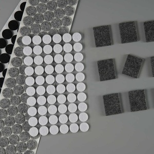 RUI XIONG Kaymaz 2mm Kalınlığında Mini Yuvarlak Yün Keçe Pedleri Kendinden Yapışkanlı Keçe Sandalye Pedleri Mobilya Ayakları Keçe Pedleri - Product Image 1