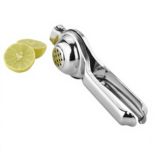 Nuevo exprimidor de limón de acero inoxidable, exprimidor de mano clásico con prensa Manual, exprimidor de cal metálica - Product Image 1