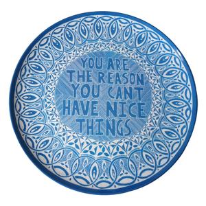 Plaque en plastique mélamine en plastique avec logo, 10 pièces, pour art rond, promotion, personnalisé, 8 9 10 11 12 14 pouces - Product Image 4