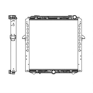 หม้อน้ำอลูมิเนียมระบบระบายความร้อนรถยนต์ UAZ Lada รุ่น NRF56067 CR865000P 942502903 942503503 PA66 ผลิตภัณฑ์ 9605000801 ถังน้ำหม้อน้ำ - Product Image 4