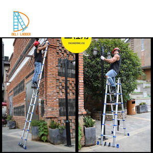 Escalera Telescópica de Aluminio de Doble Cara, Multiusos, Retráctil y Plegable de 4.4M, Gran Venta en <span class=keywords><strong>Lidl</strong></span> - Product Image 6