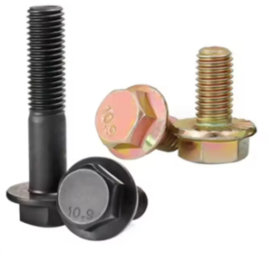 Container-Load Special DIN6921 Hex Flange Bolt Nut Kit, Wholesale Grade 8.8 Structural Fastener Ready for Export - Product Image 1