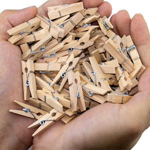 Mini 1 <span class=keywords><strong>épingles</strong></span> <span class=keywords><strong>à</strong></span> pince en <span class=keywords><strong>bois</strong></span> 50pcs petits vêtements <span class=keywords><strong>épingles</strong></span> <span class=keywords><strong>à</strong></span> photo pour tenture murale polie pour artisanat Arts Cocktails affichage d'œuvres d'art - Product Image 6