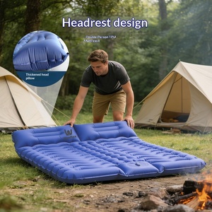 Colchón de Aire Portátil para Acampar, Resistente a la Humedad, para Dos Personas, Superelástico, Cama Inflable, Colchón Inflable para Acampar - Product Image 3