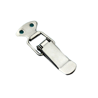 Loquet de tirage de porte en acier inoxydable SUS304 pour l'utilisation industrielle et de machines Quincaillerie d'installation de porte latérale plate