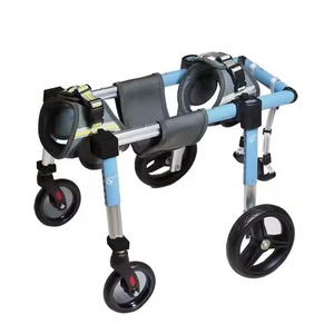 Fauteuils roulants <span class=keywords><strong>pour</strong></span> chiens, véhicule d'assistance <span class=keywords><strong>pour</strong></span> chiens handicapés, <span class=keywords><strong>fauteuil</strong></span> <span class=keywords><strong>roulant</strong></span> <span class=keywords><strong>pour</strong></span> la récupération des membres arrière, réglable sur 2 et 4 roues - Product Image 3