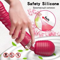 Leistungs starkes weibliches Vibrator Wand Massage gerät 10 Vibrierend 5 Schubs tab Massage gerät Klitoris Stimulator Sexspielzeug Sexspielzeug für Erwachsene