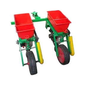 Tractor para caminar de precisión, máquina de siembra de maíz agrícola pequeña, plantador de maíz de dos filas, novedad de 2022