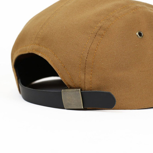 Khuyến Mãi 2021 Giá Rẻ Tùy Chỉnh Dệt Nhãn 5 Bảng Điều Chỉnh Cap, Đen 5 Bảng Điều Chỉnh Mũ - Product Image 4