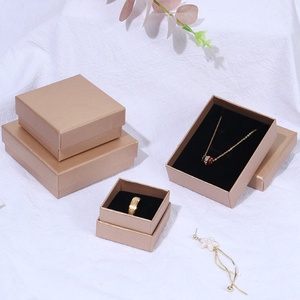 Boîte à bijoux sur mesure avec base et couvercle pour bagues, boucles d'oreilles, colliers, bracelets, emballage en papier de qualité supérieure - Product Image 3