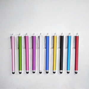 Venta al por Mayor de Lápiz Capacitivo WenKu de 18 cm con Punta Reemplazable de Malla, Fabricante Directo, Metálico, para iPad, Android, iPhone - Product Image 3