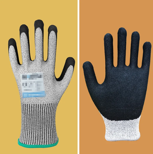 ถุงมือกันบาดระดับ 4 มาตรฐาน EN388 ANSI/ISEA ทนต่อการฉีกขาด ทนต่อสารเคมี ทนต่อการเจาะทะลุ กันน้ำ ทนต่อน้ำมัน ทำจากไนไตรล์ - Product Image 2