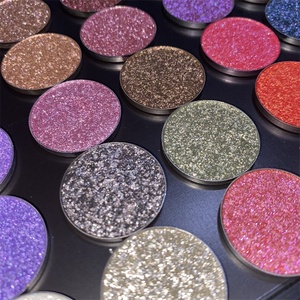 Maquillaje de Ojos de etiqueta privada, pigmento alto, sombra de ojos con brillo holográfico único prensado multicromo metálico de larga duración - Product Image 6