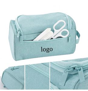 Étui à crayons personnalisé de grande taille, pochette de grande capacité, 3 compartiments, organiseur de bureau, étui pour marqueurs, sac de papeterie simple, porte-crayons - Product Image 5