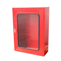 Armoire à Enrouleur de Tuyau d'Incendie en Acier Inoxydable Flexible à Prix d'Usine, Porte Simple/Support de Tuyau, Boîte de Protection Incendie pour Aéroports