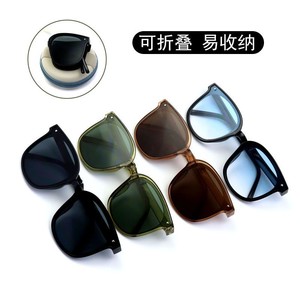 Lunettes de soleil pliables, protection UV400, monture en résine, verres en acrylique, style unisexe, pour usage extérieur - Product Image 4