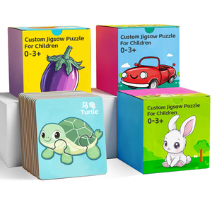 <span class=keywords><strong>Puzzle</strong></span> di carta bianca per allenamento di pensiero internazionale per bambini <span class=keywords><strong>pezzi</strong></span> di grandi dimensioni con forma unica giocattolo - Product Image 3