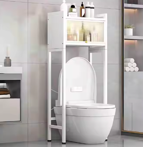 Estante de Baño Multifuncional de Bambú de 3 Niveles, Moderno y Sostenible, para Inodoro, <span class=keywords><strong>Lavadora</strong></span> y Almacenamiento - Product Image 3