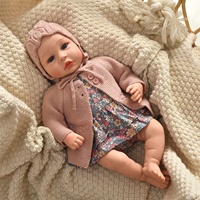 Nouveau Rebron Poupées Réaliste 45cm Fonction Musique Bébé Réaliste Fille Poupées Reborn Bébé Poupées Enfants Jouets pour Filles