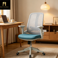 Chaise de bureau de haute qualité, confortable, avec accoudoir rotatif à 360°, en mesh, vente en gros directe d'usine, chaise de réception exécutive