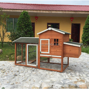 SDC021 poulaillers en bois Cages volaille maison pour animaux de compagnie lapin huche enceinte jardin arrière-cour Cage utilisation intérieure et extérieure - Product Image 5