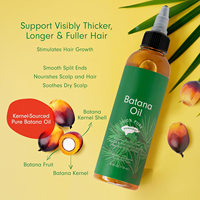 Minyak Batana Premium Raw Hair Essential Terbaru, Mempromosikan Rambut Lebih Tebal dan Pemulihan, Minyak Batana untuk Pertumbuhan Rambut