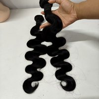 Extensions de cheveux humains vierges brésiliens ondulés double trame, vente en gros, marque GERUISI, garantie 2 ans, emballage personnalisé