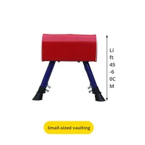 Cheval à bascule de gymnastique pour enfants, réglable, écologique, pour la formation en maternelle, petit équipement de sport et de divertissement - Product Image 6