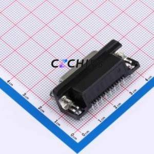 D-SUB-DR-15PCM-CB D-Sub/VGA Connector Bent Lead Through Hole Connector Female 15P Right Angle Insert 2 - Product Image 2