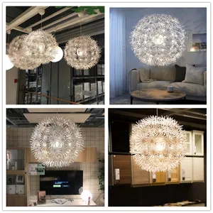 Smors italiano design <span class=keywords><strong>lampadario</strong></span> creativo semplice arte in ferro per moderno lusso camera da letto soggiorno sala da pranzo petalo da pranzo medio - Product Image 2