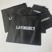 Vente en gros de petit sac pochette étanche en vinyle imprimé personnalisé pochette à fermeture éclair en plastique PVC transparent pour cadeau