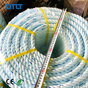 Corde en plastique PP de 6 mm, 8 mm, bleue, blanche, noire, 30 mm x 200 mètres, diamètre 5/16 po, 1200 pieds, corde de pêche en polypropylène PP, directement de l'usine - Product Image 6