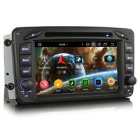 Erisin ES6763C Android 13.0 Système multimédia automobile pour Mercedes Benz Viano Vito Classe C/G/A CarPlay sans fil Android Auto Navigation GPS